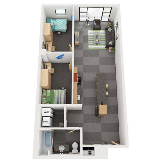 B1 Rendering