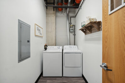 Washer and dryer